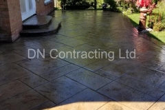 Pattern Concrete: cleaning and sealing - After